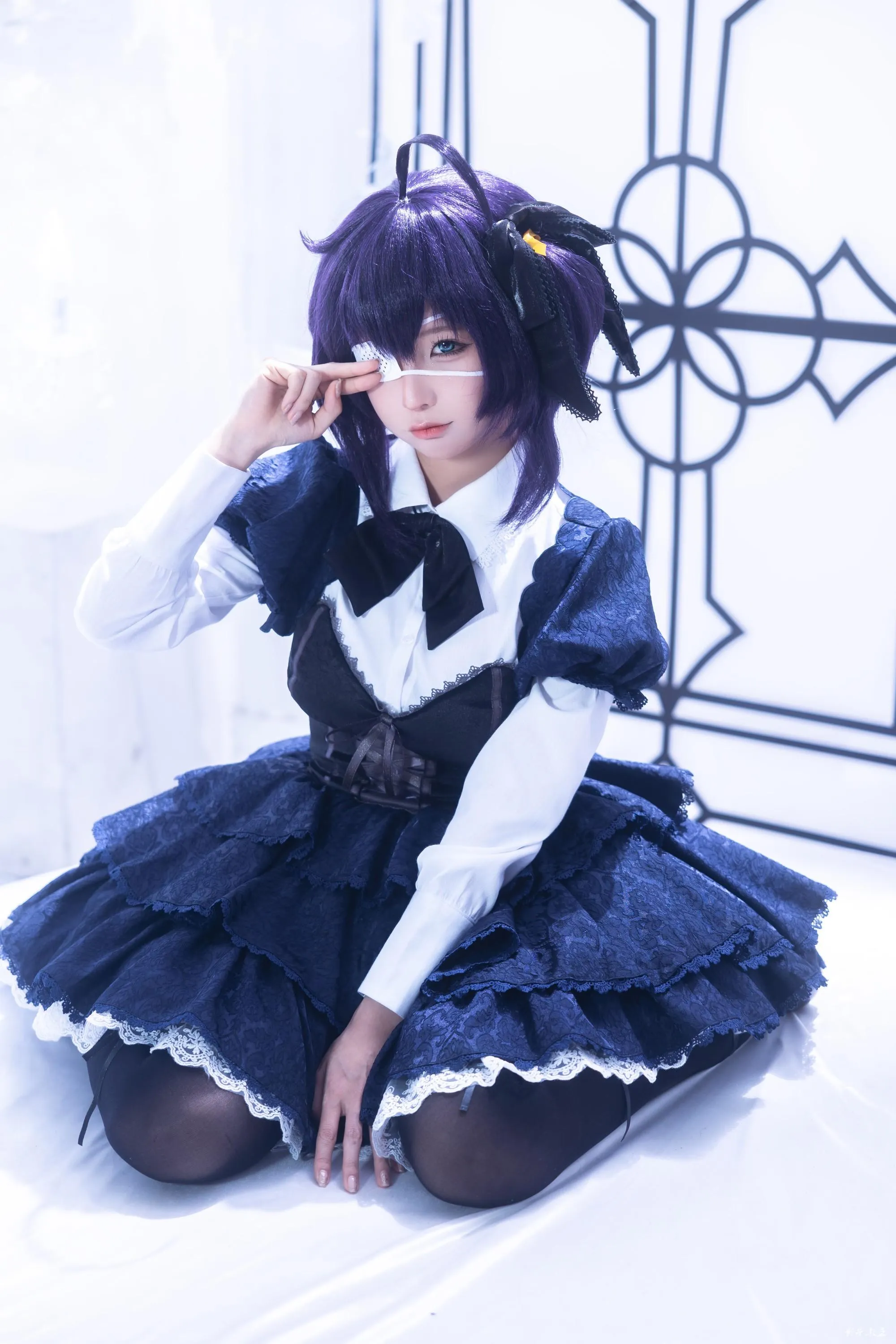 蠢沫沫 – NO.308 2024年会员 教主-六花原皮 [30P]插图2